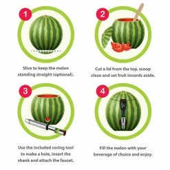 Final Touch Watermelon Keg Tapping Kit