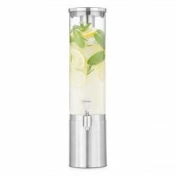 Final Touch Tabletop & Bar Stainless Steel & Glass Beverage Dispenser
