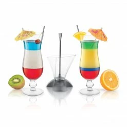 Final Touch Tabletop & Bar Rainbow Cocktail Layering Tool Set