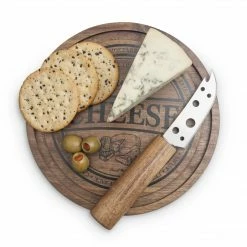 Final Touch Chefs Tools 2 Piece Cheese Board Set