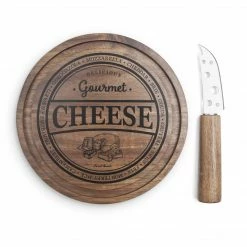 Final Touch Chefs Tools 2 Piece Cheese Board Set