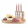Final Touch Chefs Tools 5 Piece Magnetic Cheese Board Set