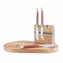 Final Touch Chefs Tools 5 Piece Magnetic Cheese Board Set