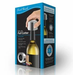 Final Touch Stainless Steel Cross-Cut Foil Cutter