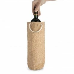 Final Touch Cork Wine Bottle Bag