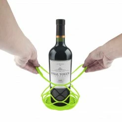 Final Touch Up&Away Collapsible Silicone Bottle Bag