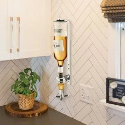 Wholesale 🌟 Final Touch Tabletop & Bar Single Bottle LED Wall / Table Mounted Liquor Dispenser 😉 14 Final Touch Tabletop & Bar Single Bottle LED Wall / Table Mounted Liquor Dispenser