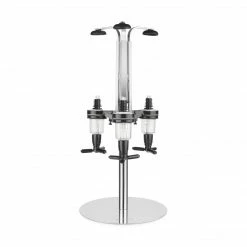 Final Touch Tabletop & Bar 3 Bottle Liquor Dispenser