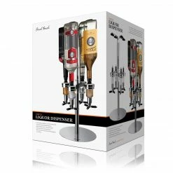 Final Touch 4 Bottle Liquor Dispenser Tabletop & Bar