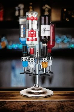 Final Touch 6 Bottle Liquor Dispenser