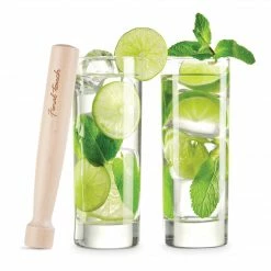 Final Touch Mojito Glass & Muddler Set