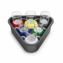 Final Touch Tabletop & Bar 6 Pool Shots With Rack Tray