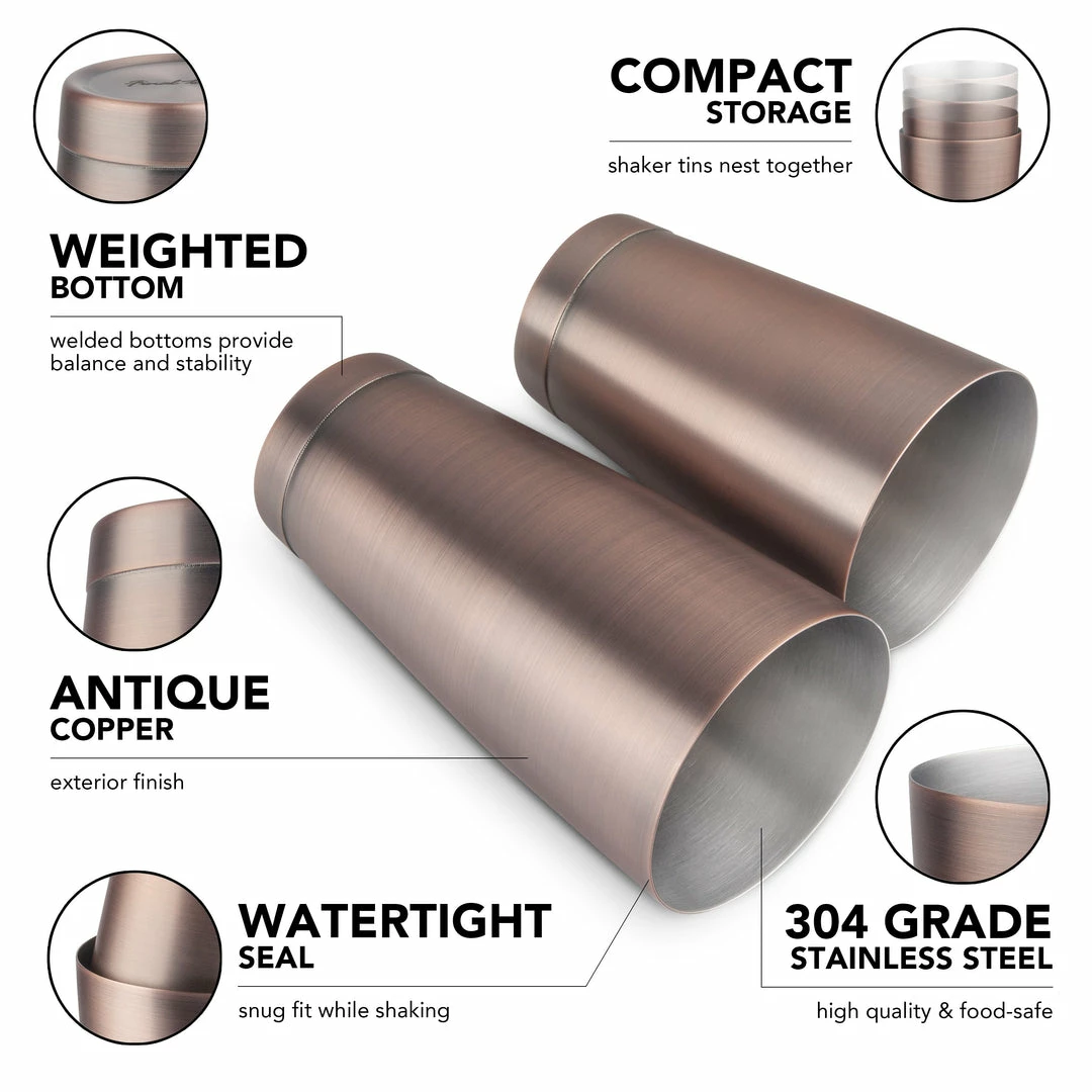 Best deal ๐ฅ Final Touch Tabletop & Bar Stainless Steel Boston Cocktail Shaker ๐ฏ 10 Final Touch Tabletop & Bar Stainless Steel Boston Cocktail Shaker