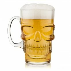 Final Touch Tabletop & Bar Brainfreeze Skull Beer Mug
