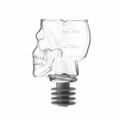 Final Touch Brainfreeze Skull Jigger Stopper - Box Tabletop & Bar