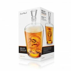 Promo 😍 Final Touch Tabletop & Bar Brainfreeze Skull Decanter 🔔 11 Final Touch Tabletop & Bar Brainfreeze Skull Decanter