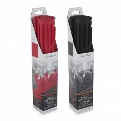 Final Touch Silicone Drying Mat - 2 Red & 2 Black Chefs Tools
