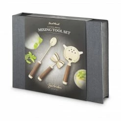 Final Touch Tabletop & Bar Bartender's Collection 3 Piece Brass Mixing Tool Set