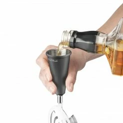 Final Touch Spoon & Strainer With Built-in Jiggers