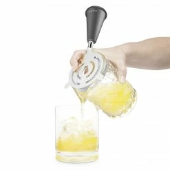 Final Touch Spoon & Strainer With Built-in Jiggers