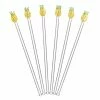 Discount 🤩 Final Touch Glass Pineapple Drink Stirrers - Set Of 6 Tabletop & Bar ⭐ 2 Final Touch Glass Pineapple Drink Stirrers - Set Of 6 Tabletop & Bar