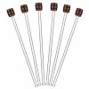 Final Touch Glass Barrel Drink Stirrers - Set Of 6 Tabletop & Bar