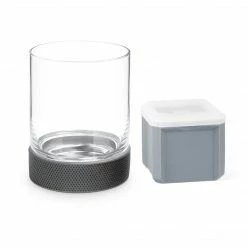 Final Touch Tabletop & Bar Breakaway Hockey Puck Tumbler With Ice Mould