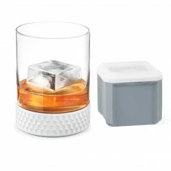 Final Touch Tabletop & Bar Hole-In-One Golf Tumbler With Ice Mould
