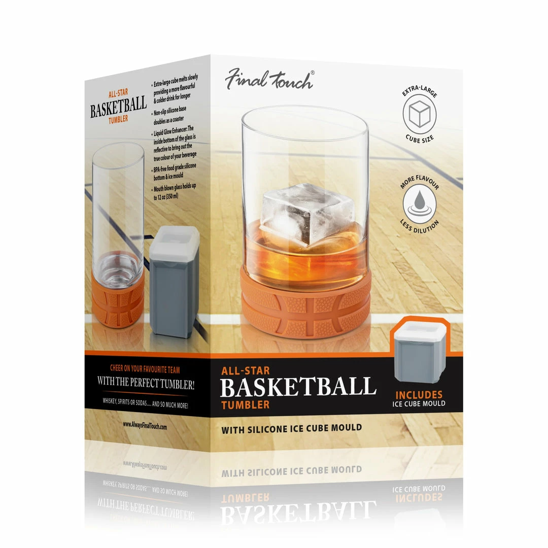 Cheapest π Final Touch All-Star π Basketball Tumbler With Ice Mould π 8 Final Touch All-Star Basketball Tumbler With Ice Mould