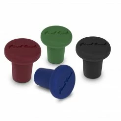 Final Touch Silicone Bottle Stoppers - Set Of 4 Chefs Tools