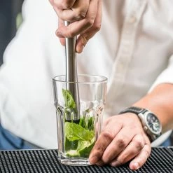 Final Touch Stainless Steel Cocktail Muddler Tabletop & Bar