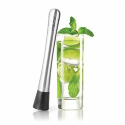 Final Touch Stainless Steel Cocktail Muddler Tabletop & Bar