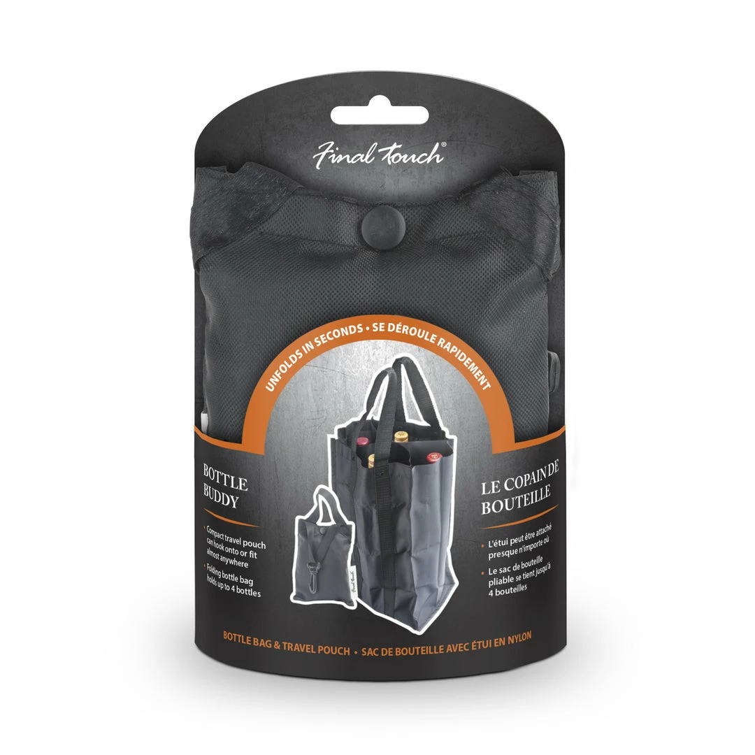 Discount 👍 Final Touch Storage & Organization Bottle Buddy Foldable Bottle Bag 👍 4 Final Touch Storage & Organization Bottle Buddy Foldable Bottle Bag