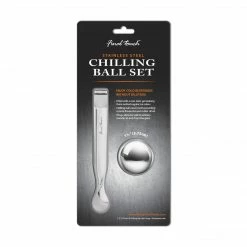 Final Touch Tabletop & Bar Stainless Steel Chilling Ball Set