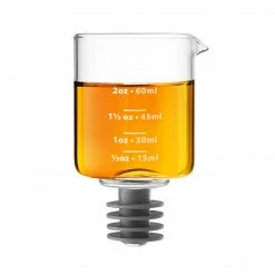 Final Touch Tabletop & Bar Whiskey Jigger Stopper