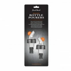 Final Touch Tabletop & Bar Measured Bottle Pourers - Set Of 2