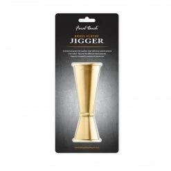 Final Touch Tabletop & Bar Brass Plated Jigger