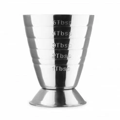 Final Touch Stainless Steel Multi-Measure Jigger Tabletop & Bar