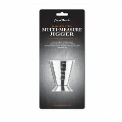 Final Touch Stainless Steel Multi-Measure Jigger Tabletop & Bar