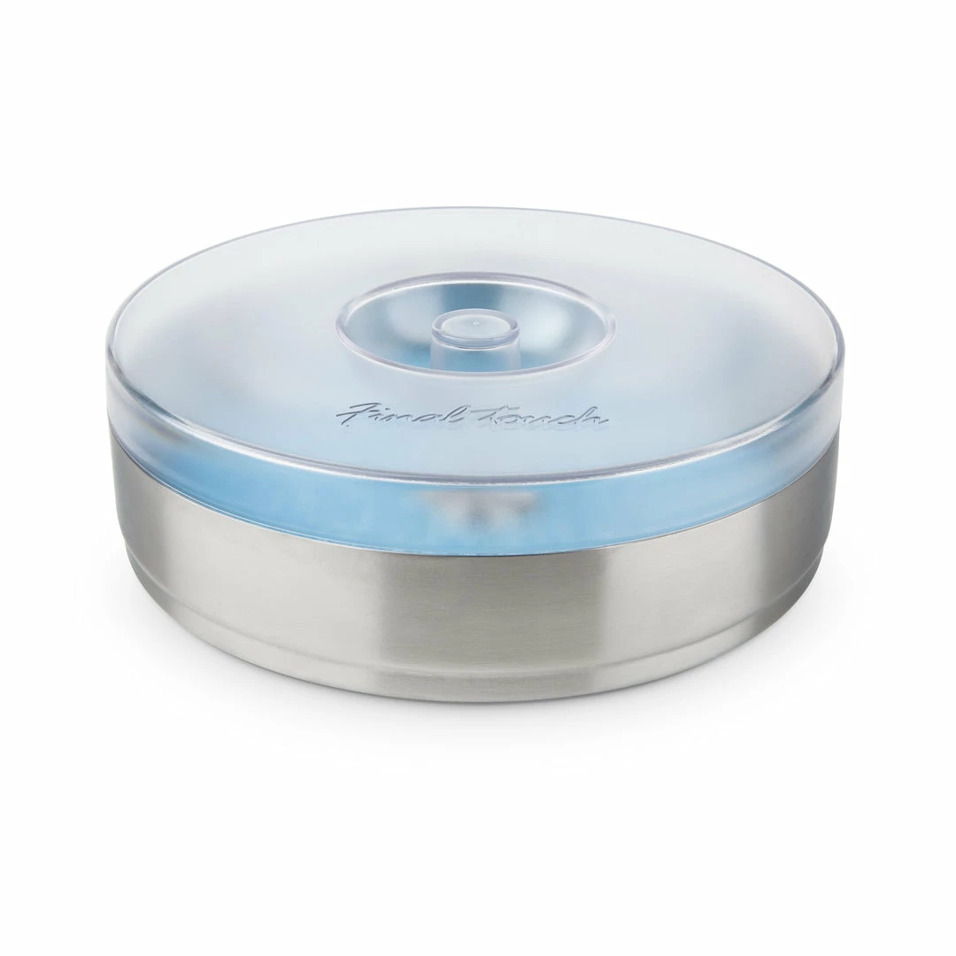 Brand new โ Final Touch Tabletop & Bar Stainless Steel Cocktail Rimming Tray ๐คฉ 4 Final Touch Tabletop & Bar Stainless Steel Cocktail Rimming Tray