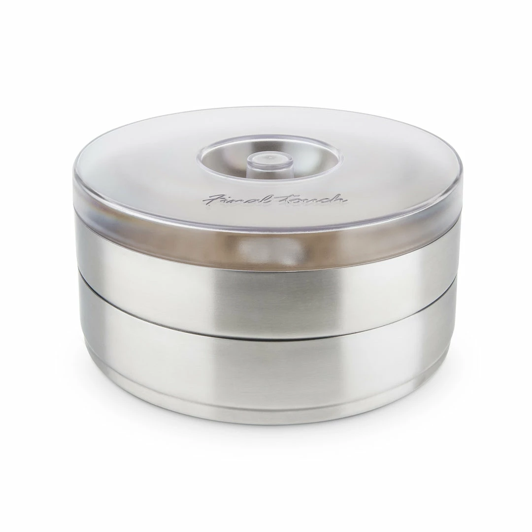 Brand new โ Final Touch Tabletop & Bar Stainless Steel Cocktail Rimming Tray ๐คฉ 11 Final Touch Tabletop & Bar Stainless Steel Cocktail Rimming Tray