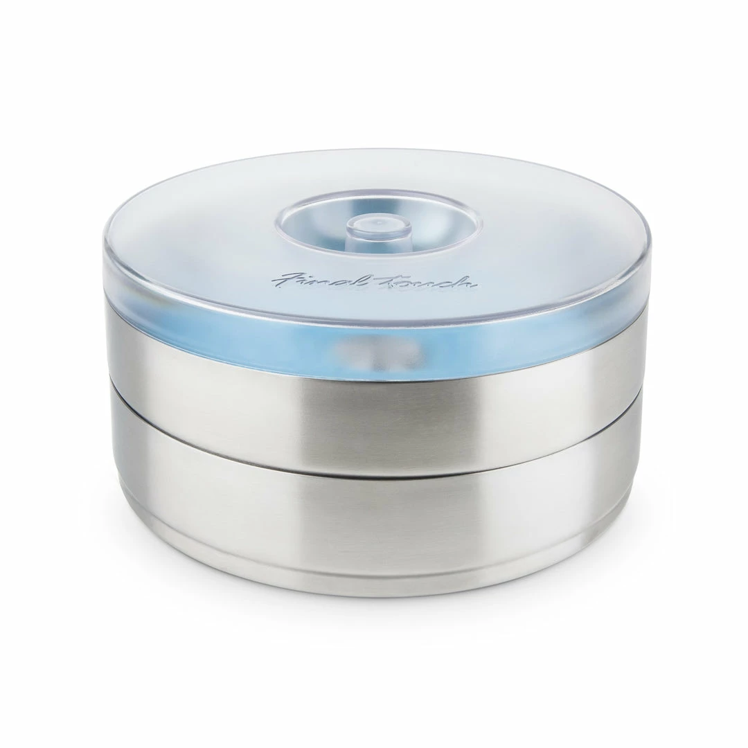 Brand new โ Final Touch Tabletop & Bar Stainless Steel Cocktail Rimming Tray ๐คฉ 12 Final Touch Tabletop & Bar Stainless Steel Cocktail Rimming Tray