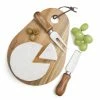 Final Touch Chefs Tools 3 Piece Cheese Board Set