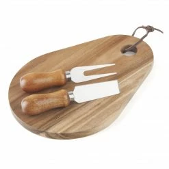Final Touch Chefs Tools 3 Piece Cheese Board Set