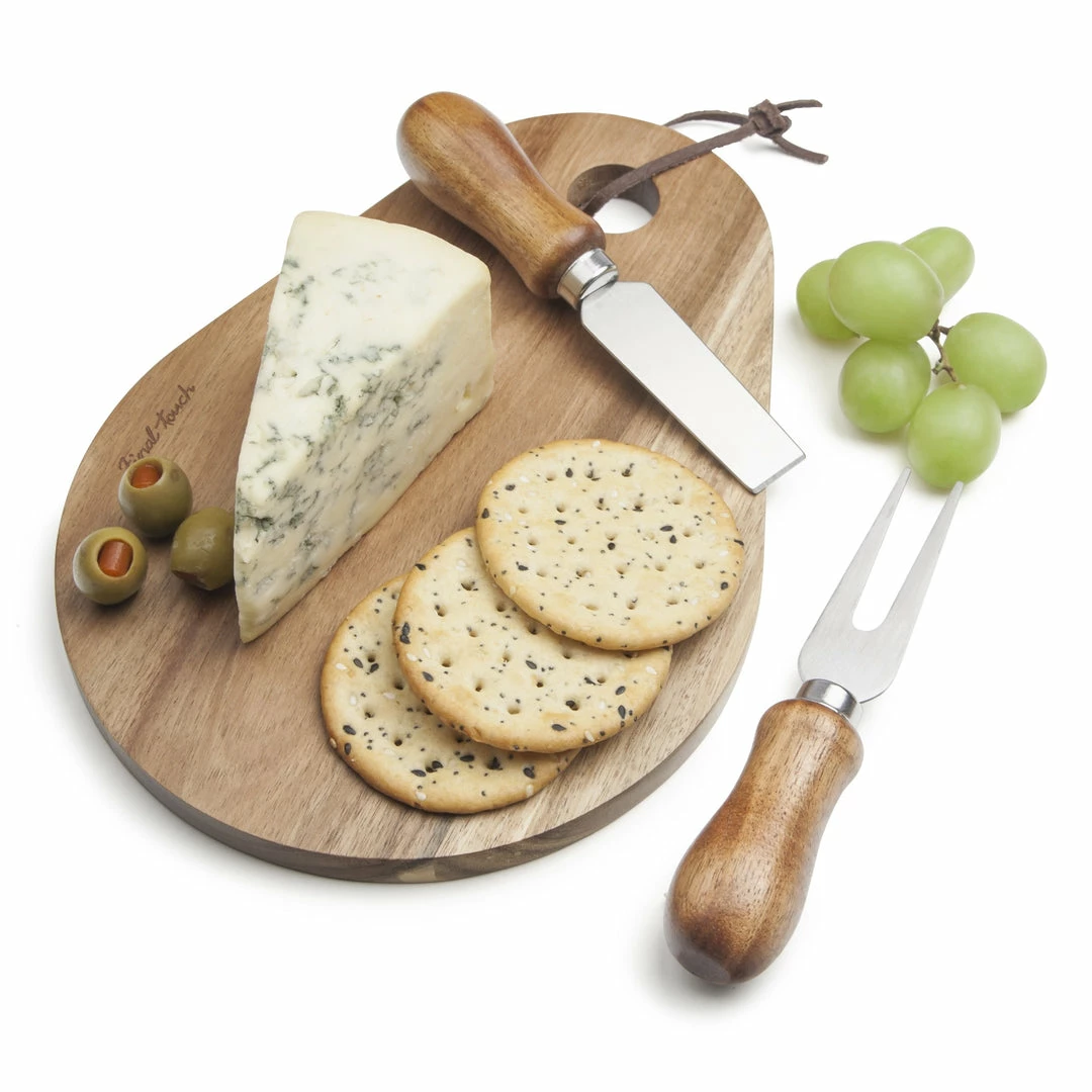 Coupon 🎉 Final Touch Chefs Tools 3 Piece Cheese Board Set 😉 6 Final Touch Chefs Tools 3 Piece Cheese Board Set
