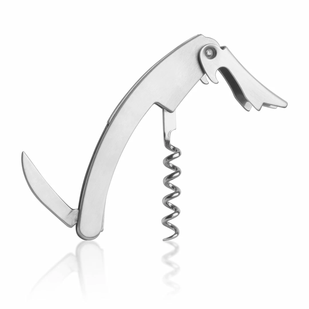 Brand new ❤️ Final Touch Stainless Steel Waiters Friend Corkscrew ⌛ 3 Final Touch Stainless Steel Waiters Friend Corkscrew