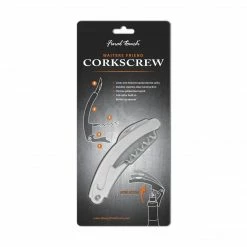 Final Touch Stainless Steel Waiters Friend Corkscrew