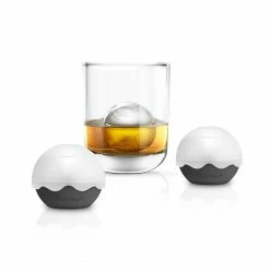 Final Touch Silicone Ice Ball Mould - 2 Pack Tabletop & Bar