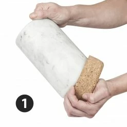 Final Touch Marble & Cork Wine Chiller Tabletop & Bar