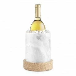 Final Touch Marble & Cork Wine Chiller Tabletop & Bar